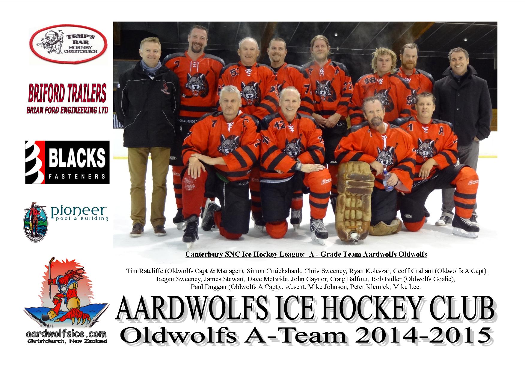 Aardwolfs Oldwolfs 2014 - 2015